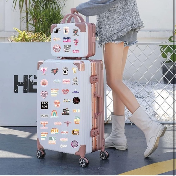 New-50 PCS Feminist Stickers Anti Abortion Stickers, Vinyl Waterproof Stickers - Picture 7 of 11